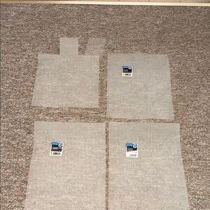 Darice Mesh # 7 - Clear Plastic Canvas 10.5"X 13.5" Sheet 3 unused